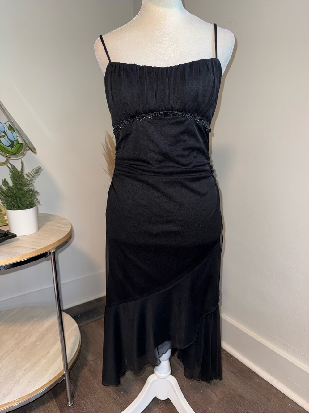 Ruby Rox Black Asymmetrical Dress